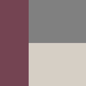 Burgundy Grey Block
