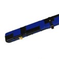 Wide Leather Case (S2596-BLABLU-PAT)