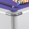 Winner Pool Table - Aluminium Look