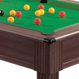 Slimline Pool Table -Walnut