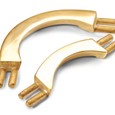 Small Broad Bow Plates (S4641)